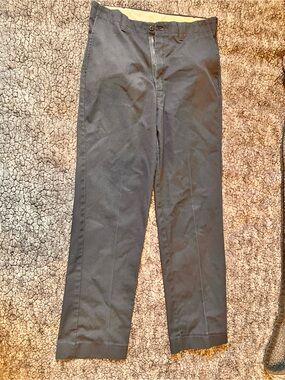Vintage Universal Overall Work Pants Size 32 Black Union Made USA 70s 80s